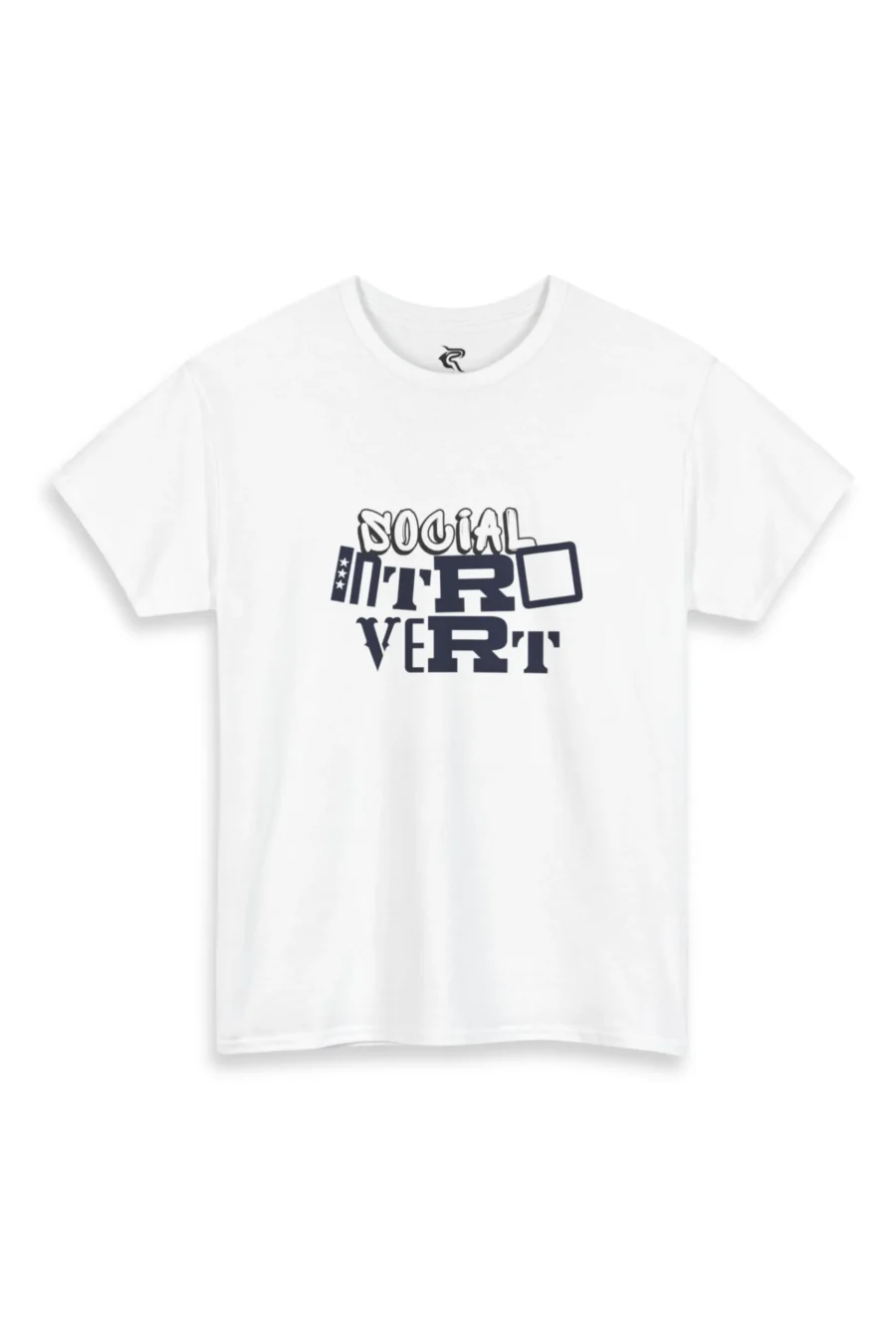 SOCIAL INTROVERT | Premium 180 GSM Cotton T-Shirt for Men