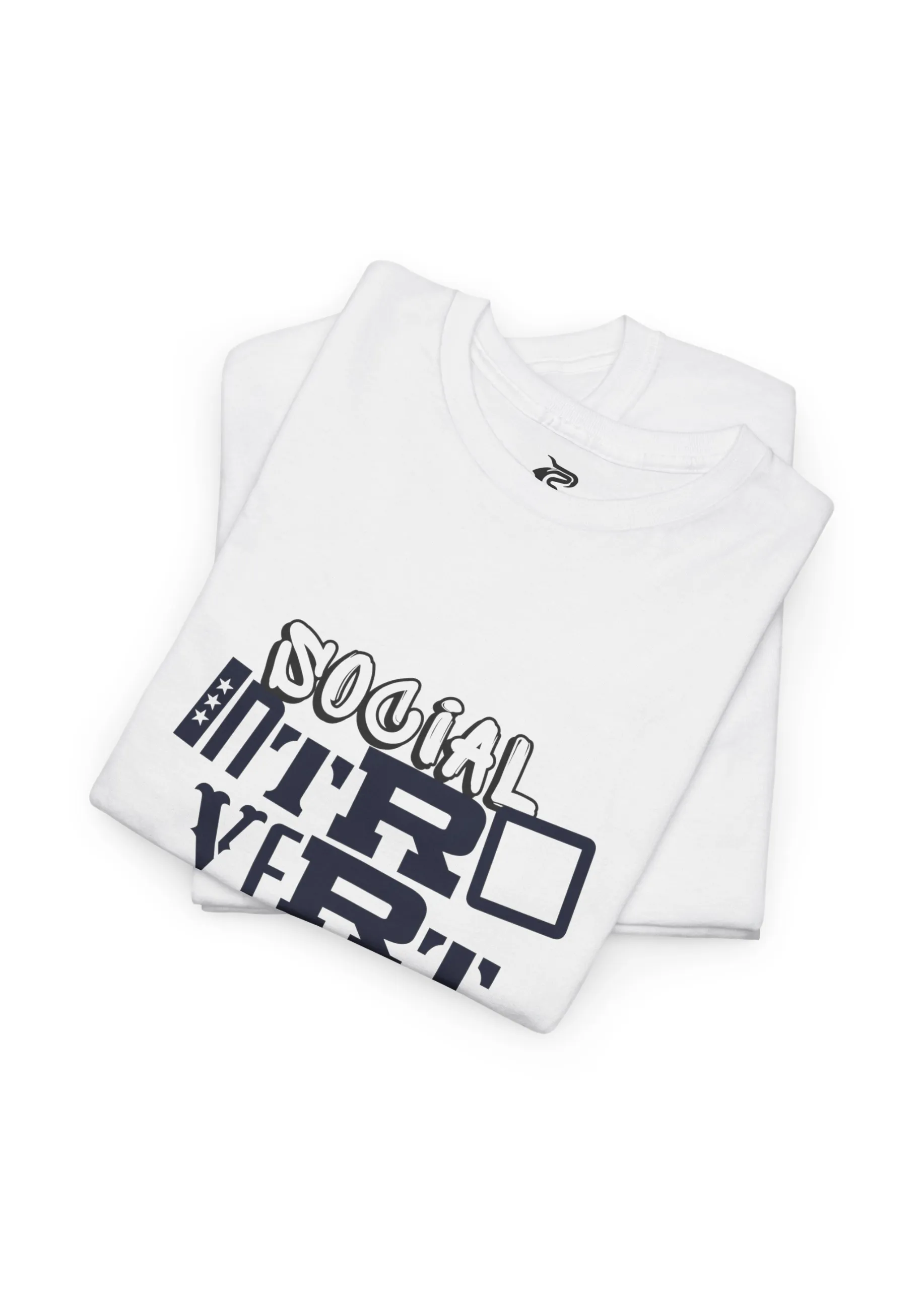 SOCIAL INTROVERT | Premium 180 GSM Cotton T-Shirt for Men - Image 3
