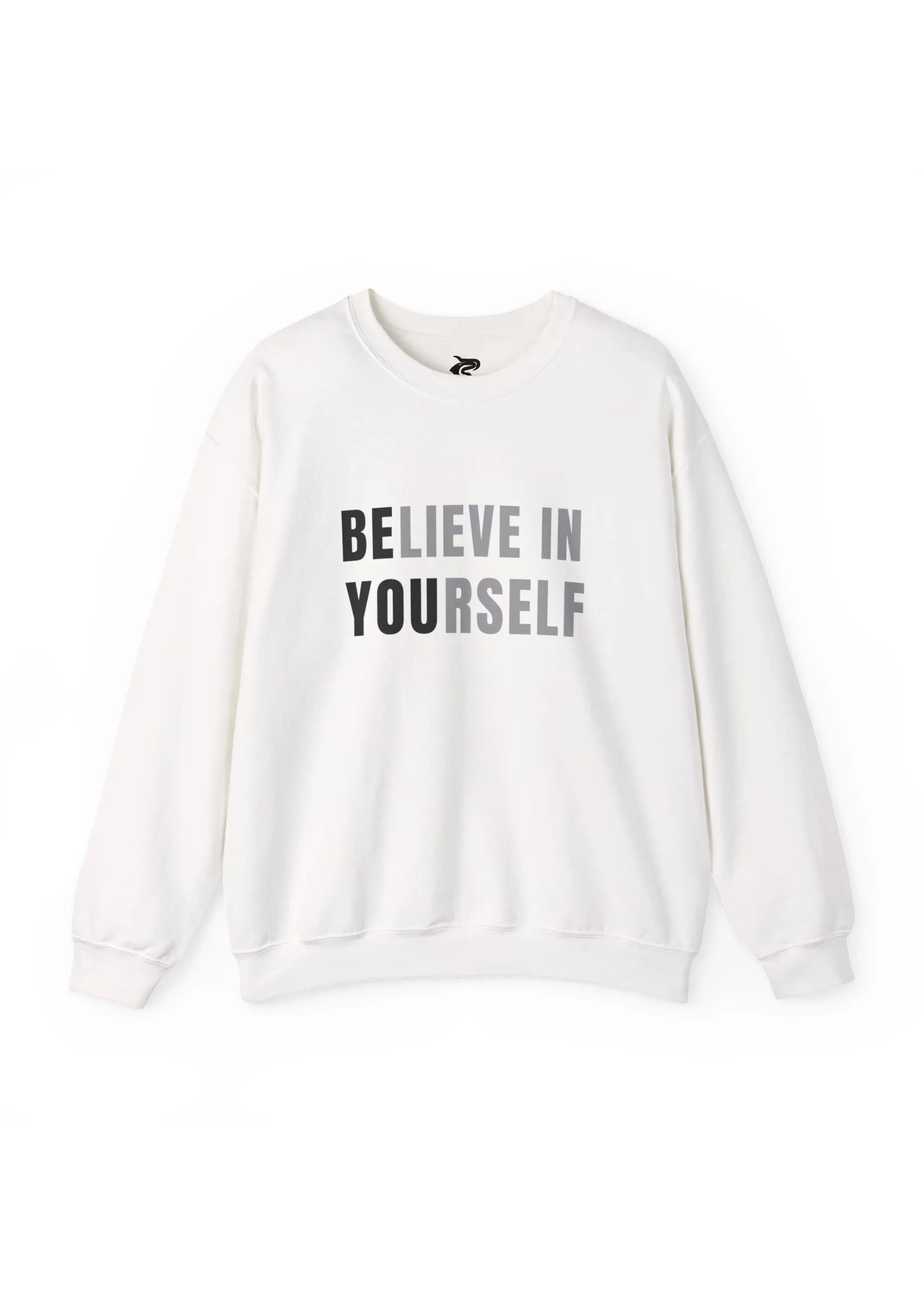 BELIEVE IN YOURSELF | Premium 350 GSM Motivational Sweatshirt for Men