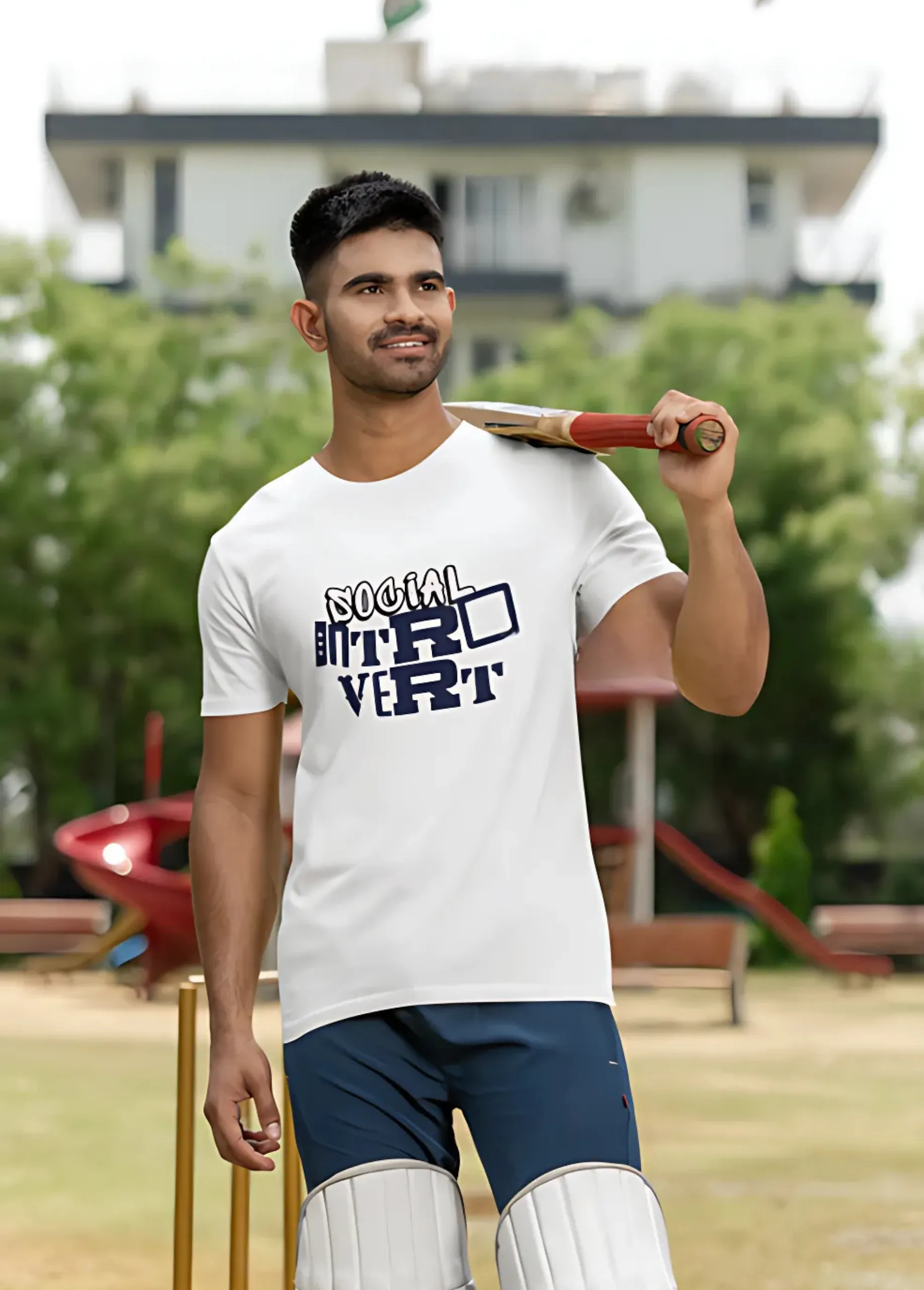 SOCIAL INTROVERT | Premium 180 GSM Cotton T-Shirt for Men - Image 5