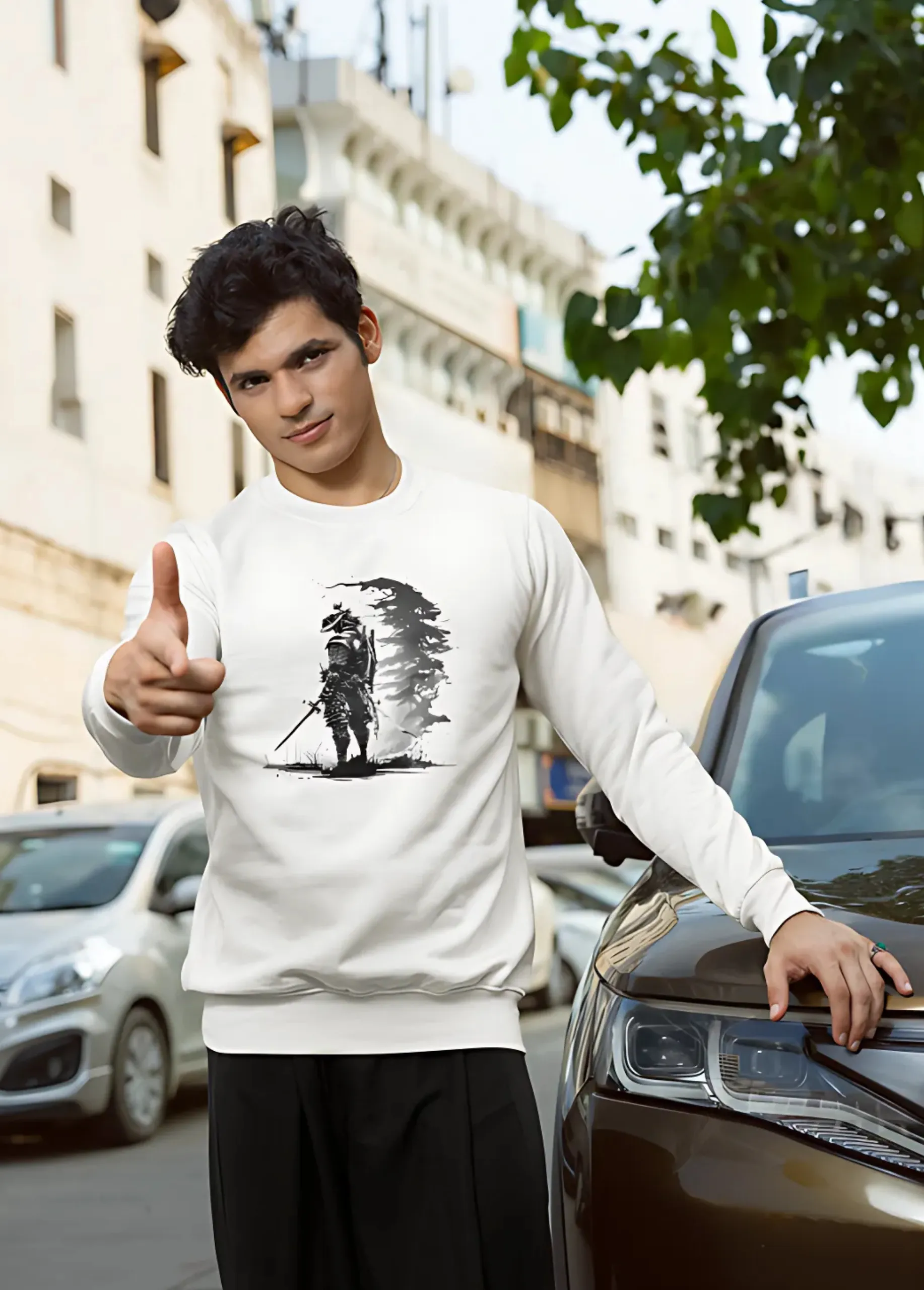 The Samurai Spirit | Premium 350 GSM Japanese Art Sweatshirt - Image 4