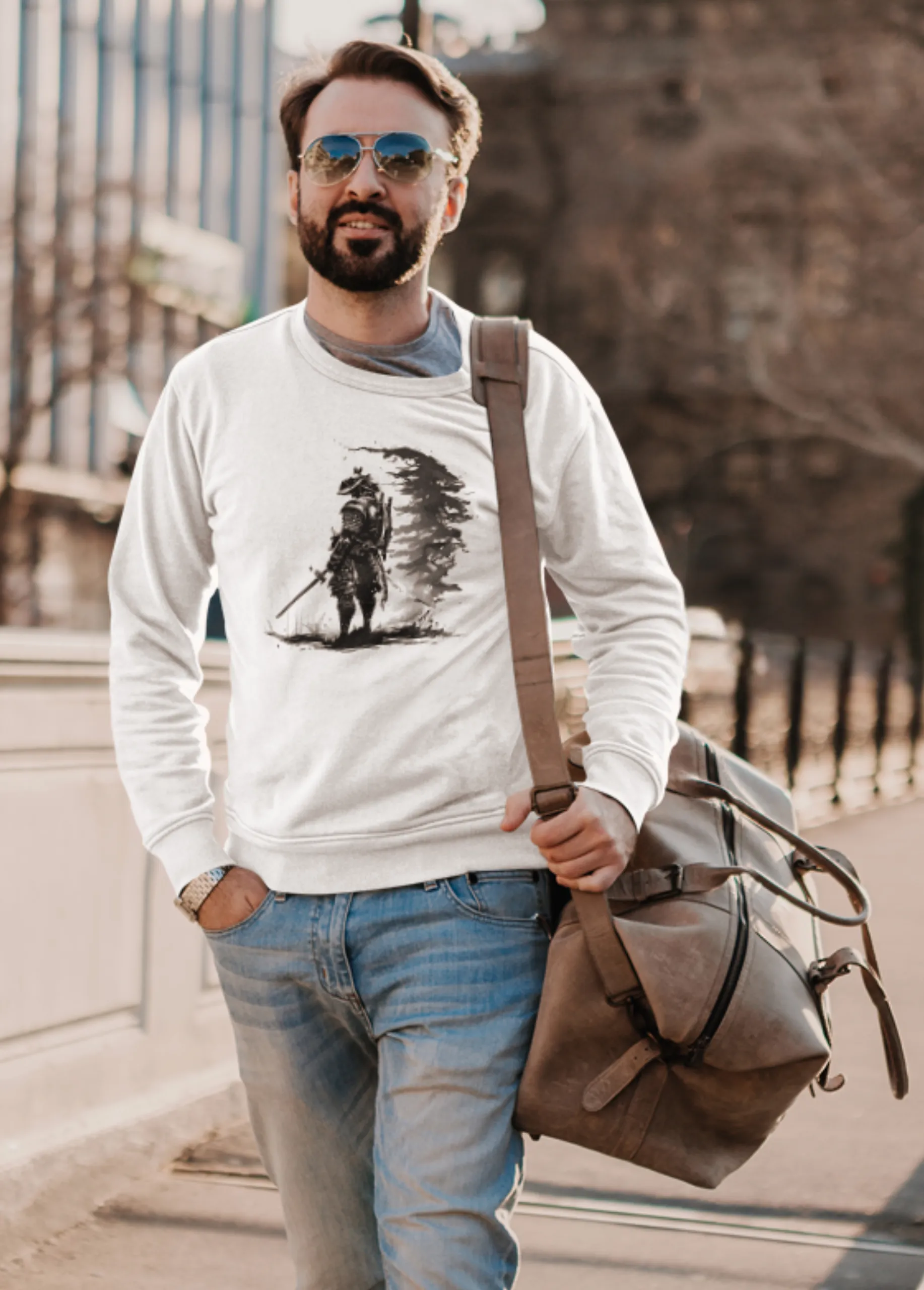 The Samurai Spirit | Premium 350 GSM Japanese Art Sweatshirt - Image 6