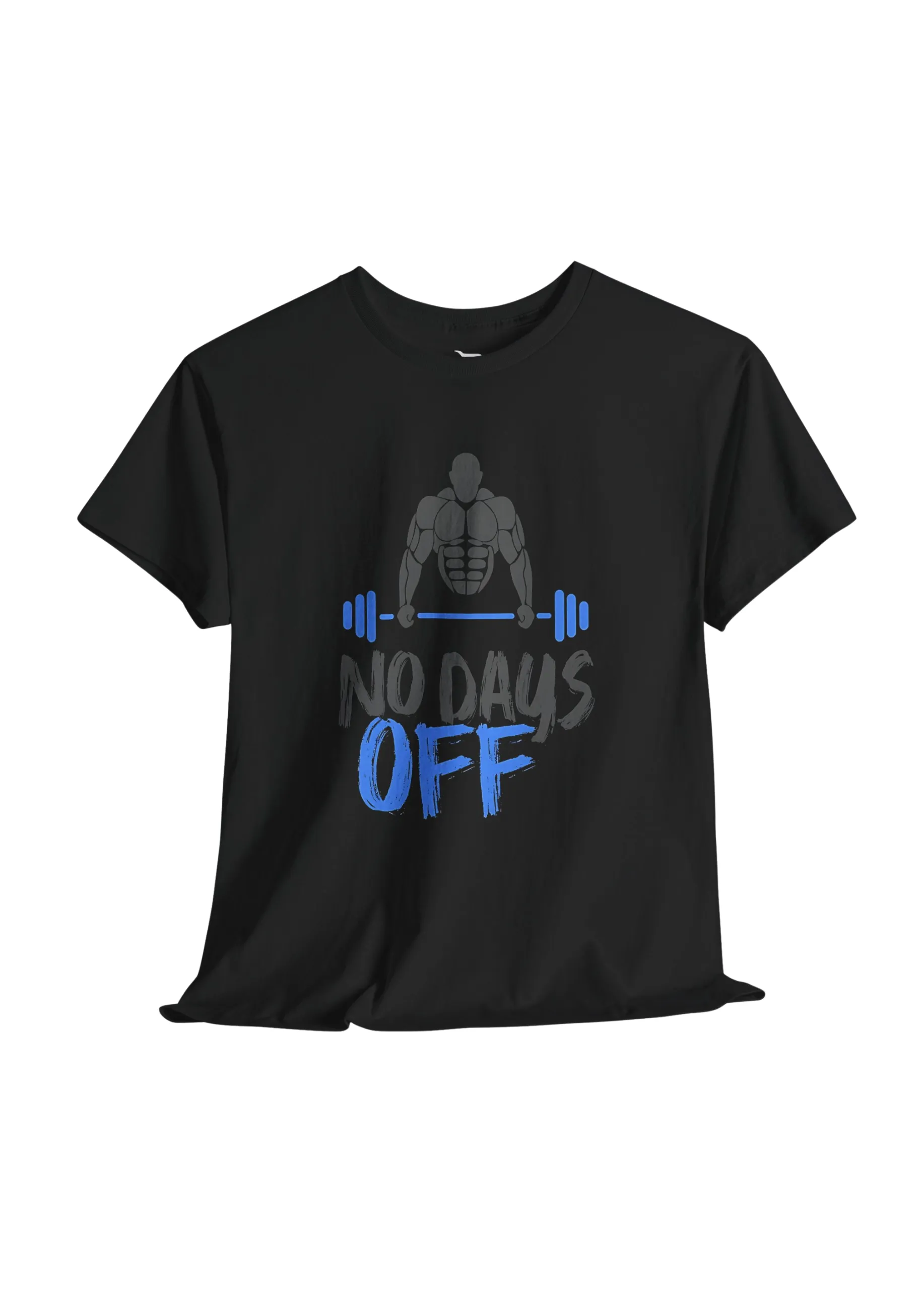 NO DAYS OFF | Premium Men's Gym & Fitness T-Shirt