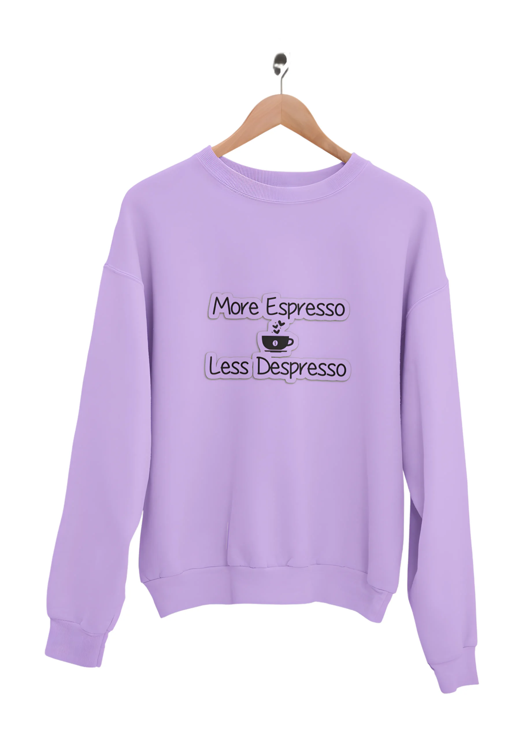 More Espresso Less Depresso | Premium Coffee Lover Sweatshirt