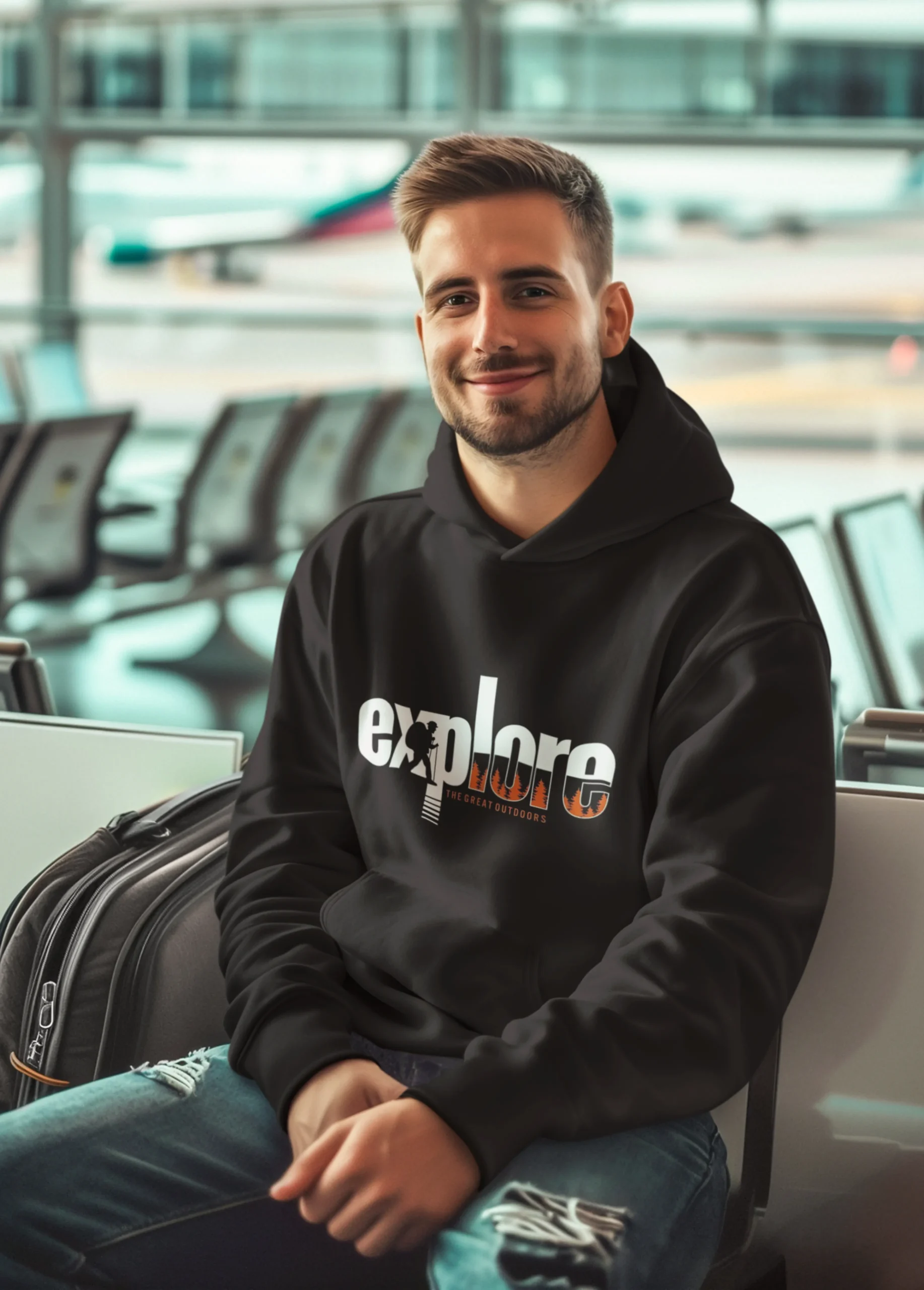 Explore The Great Outdoors | Premium Adventure Hoodie - Image 4