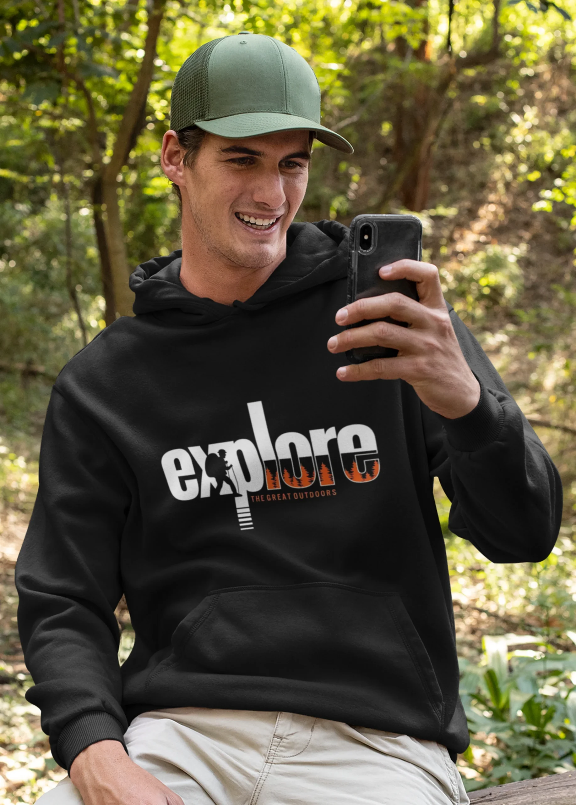 Explore The Great Outdoors | Premium Adventure Hoodie - Image 5