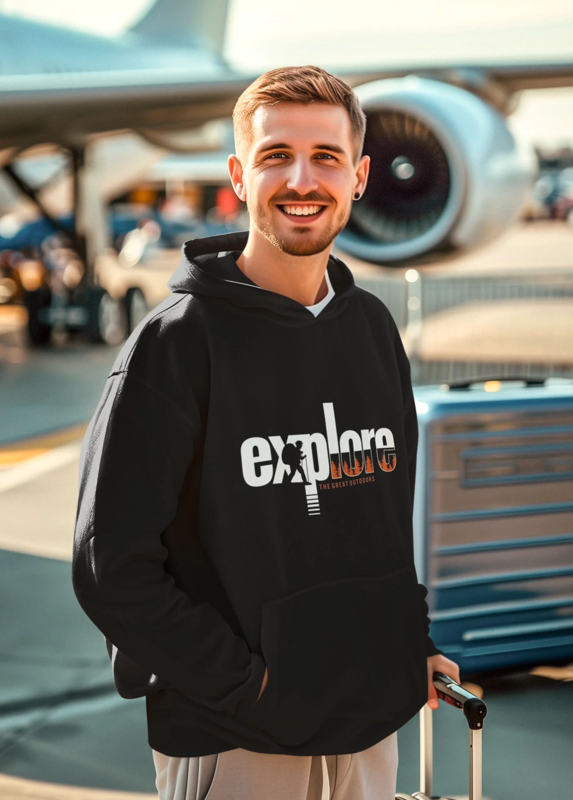 Explore The Great Outdoors | Premium Adventure Hoodie - Image 6