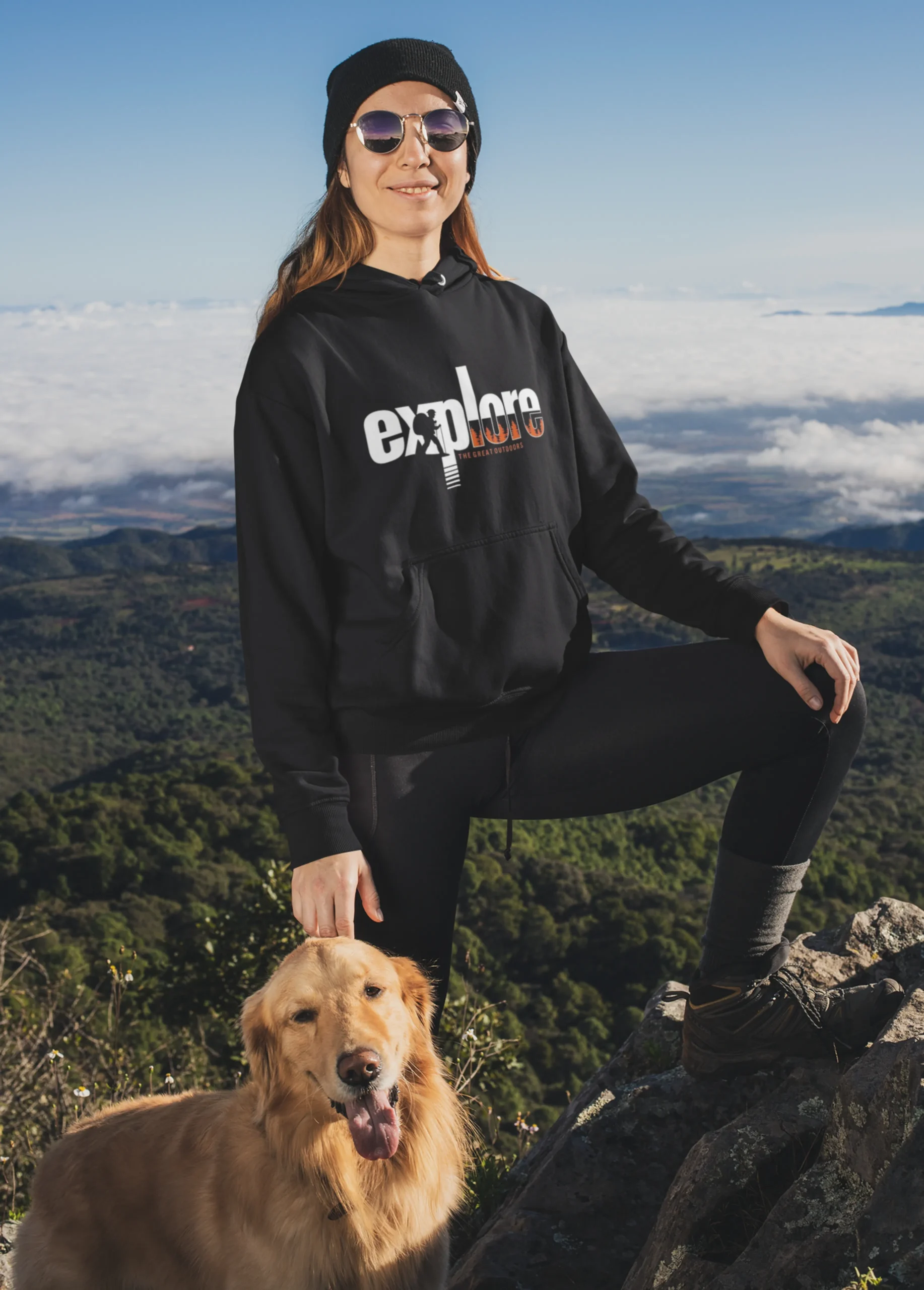 Explore The Great Outdoors | Premium Adventure Hoodie - Image 7
