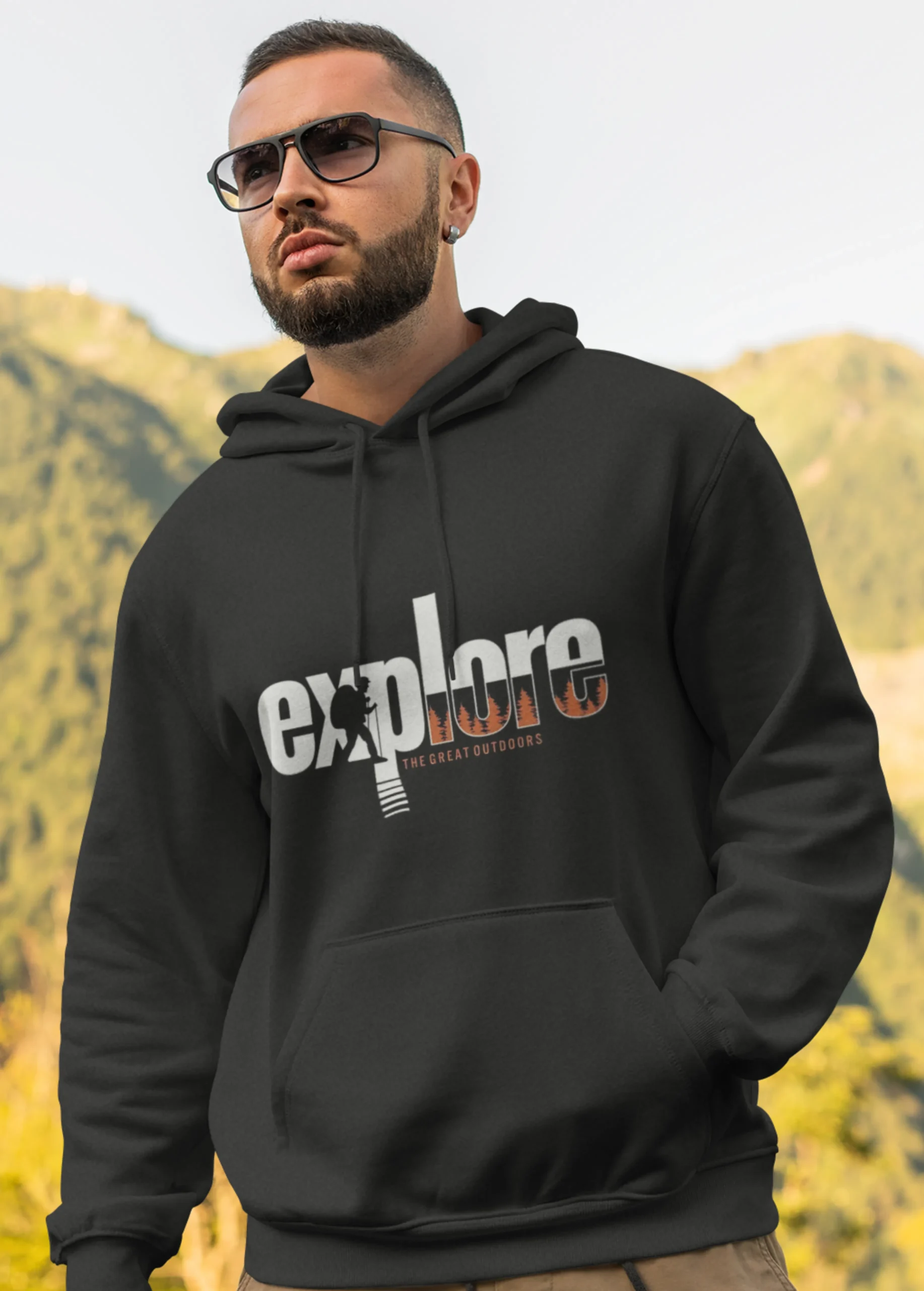 Explore The Great Outdoors | Premium Adventure Hoodie - Image 9