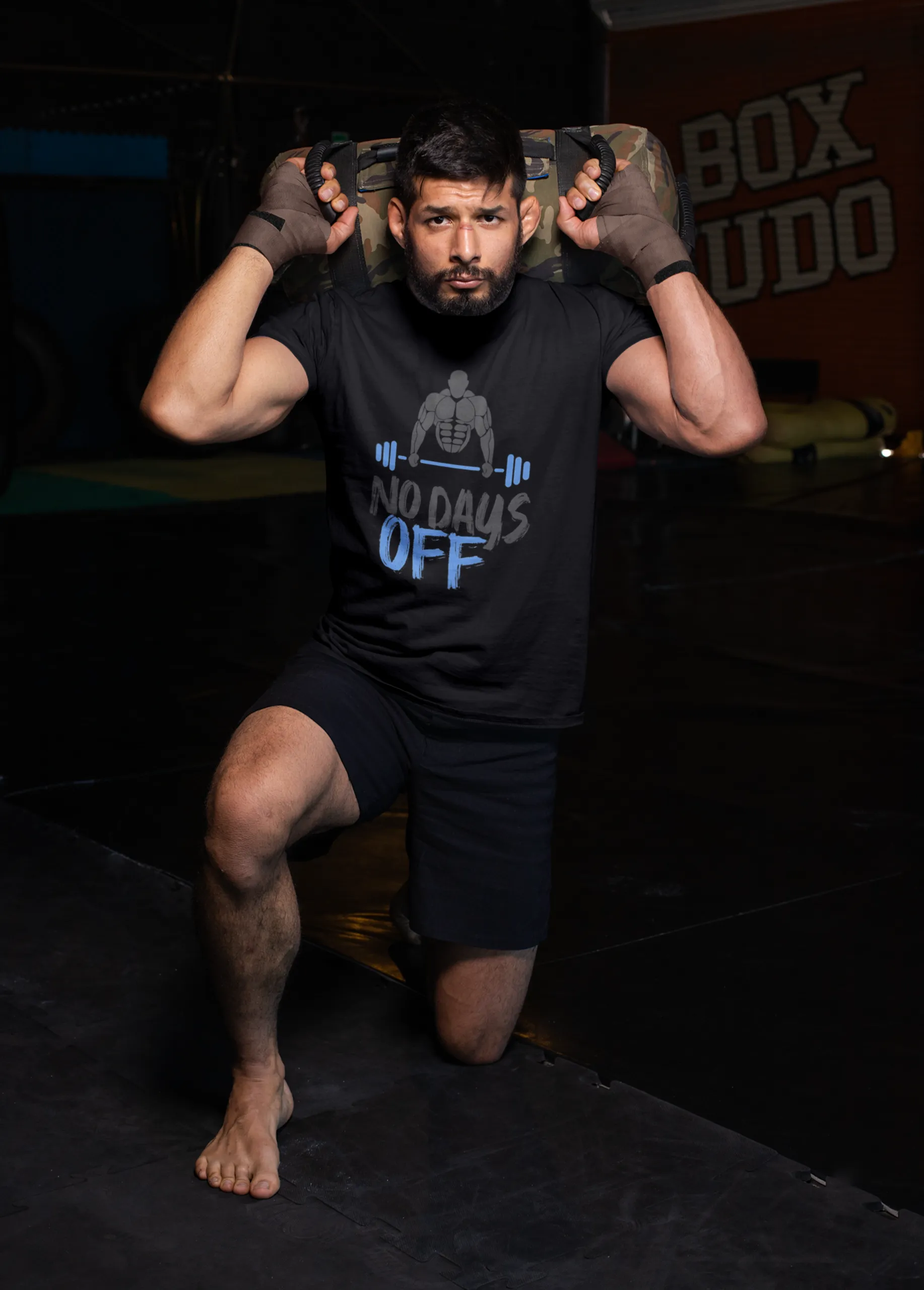 NO DAYS OFF | Premium Men's Gym & Fitness T-Shirt - Image 5