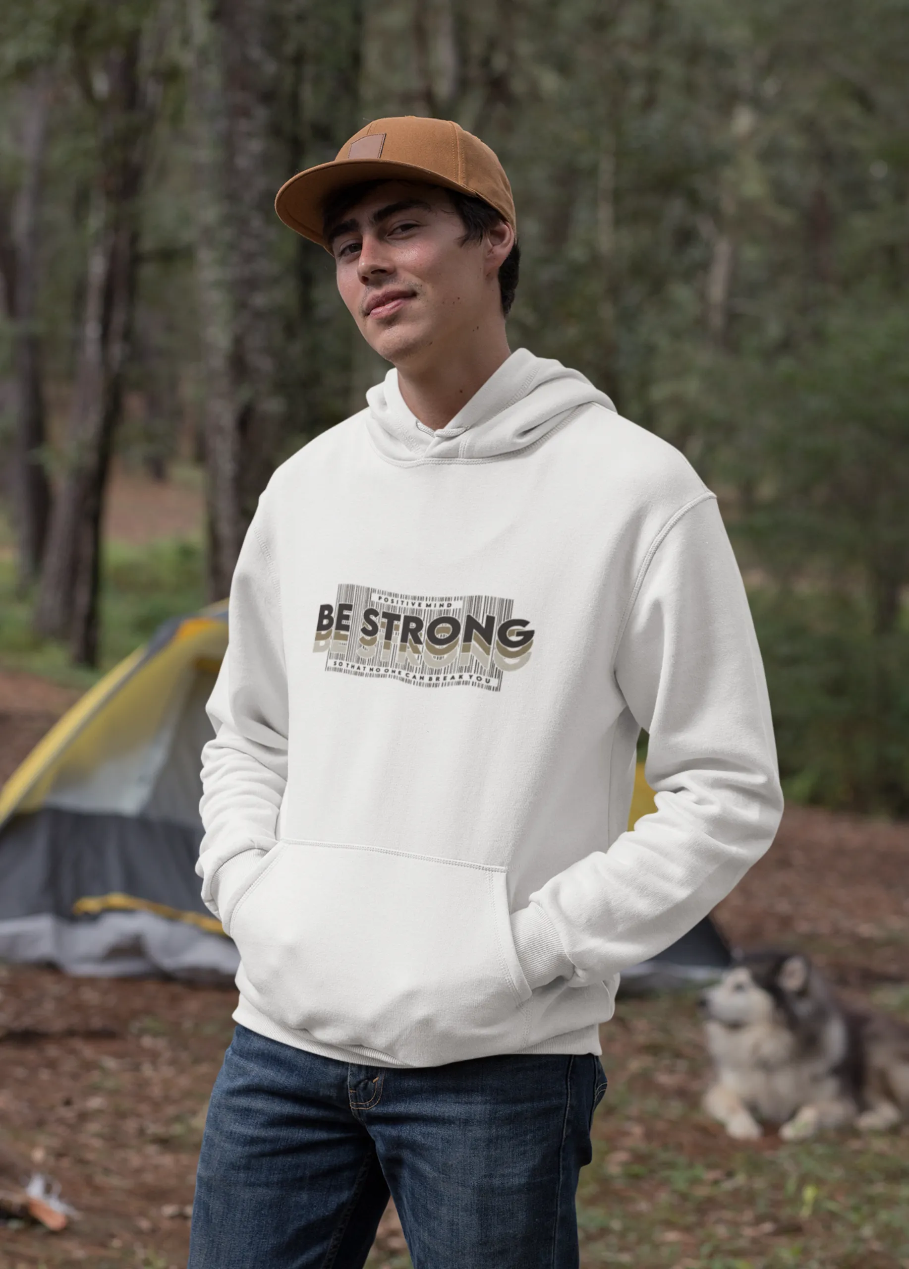 Be Strong | Premium Unisex Hoodie - Image 2