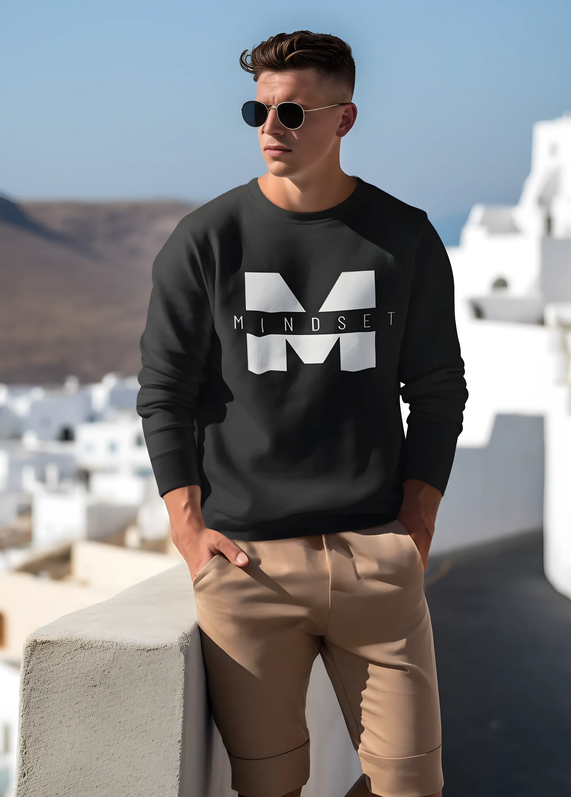 MINDSET | Premium Minimalist Sweatshirt for Men - Image 2
