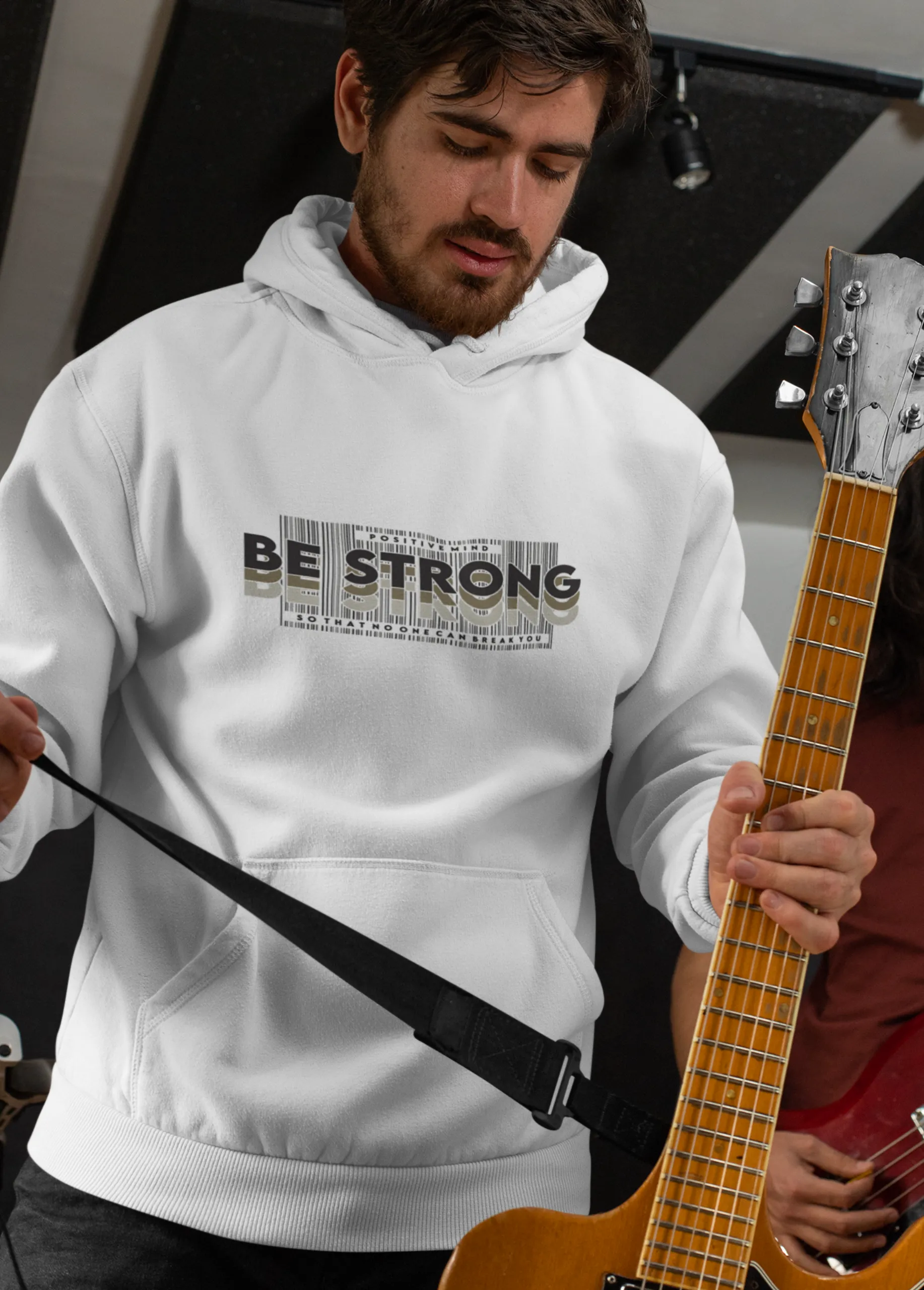Be Strong | Premium Unisex Hoodie - Image 3