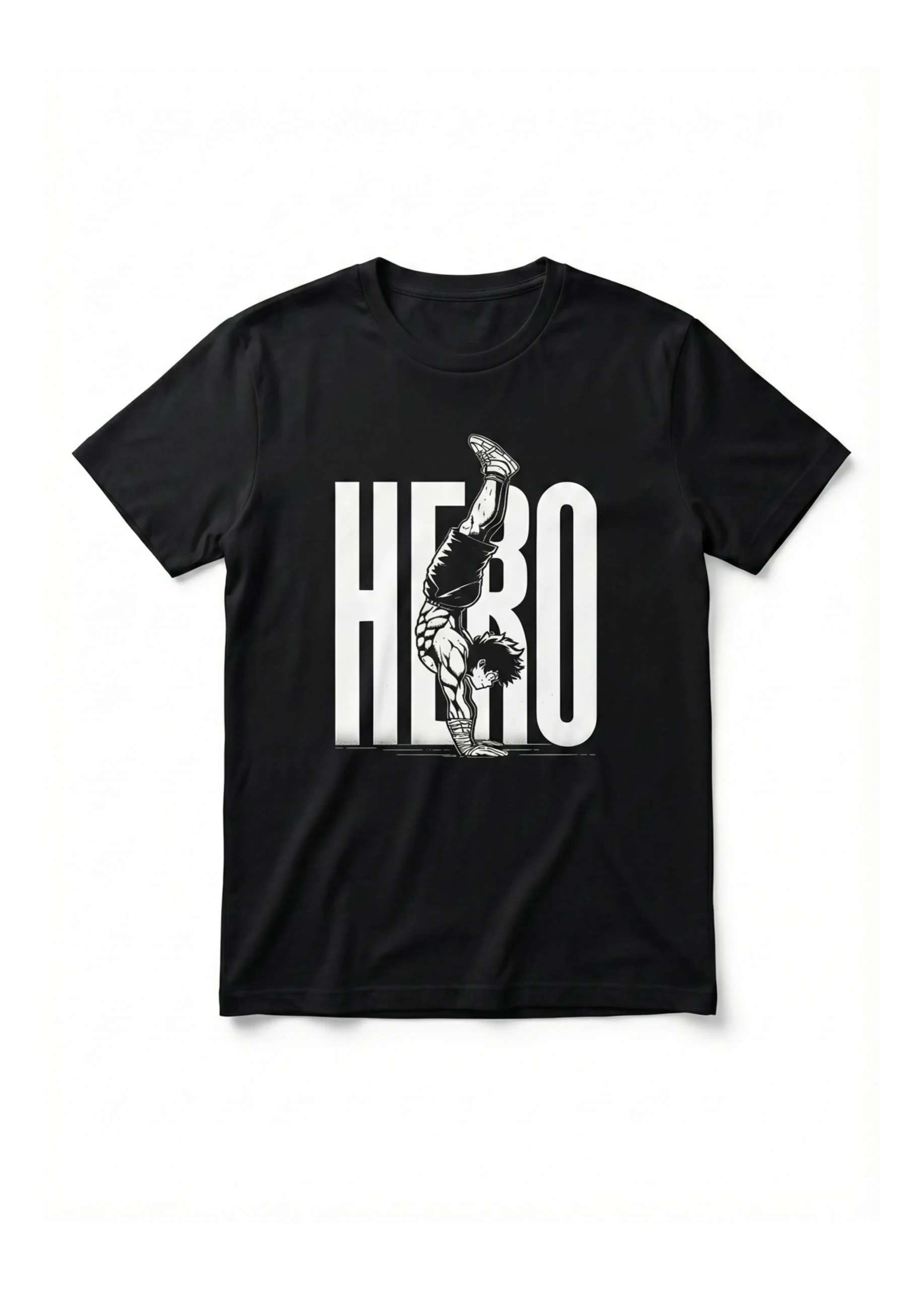 HERO | Premium 180 GSM Cotton Anime Streetwear T-Shirt