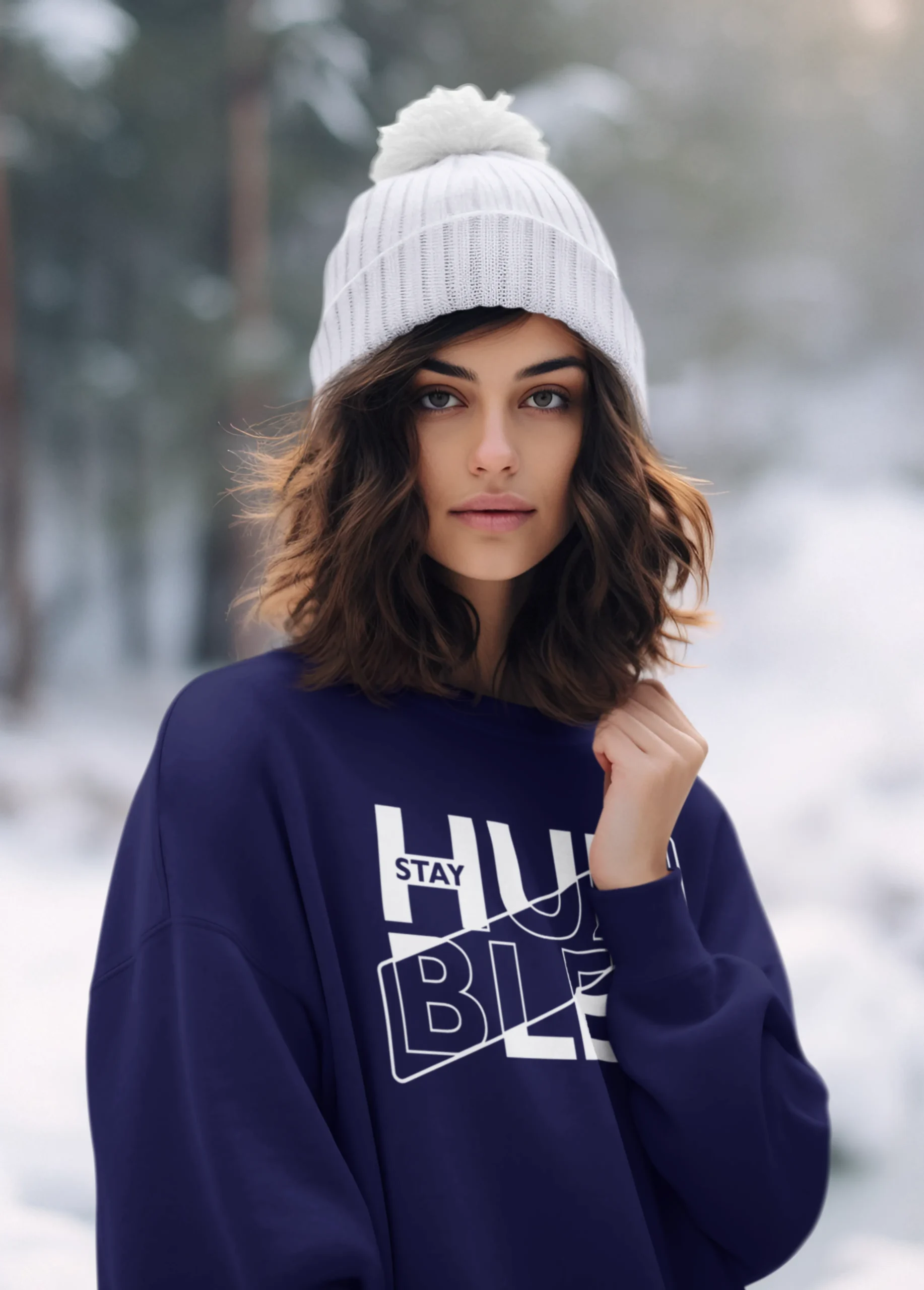 Stay Humble | Premium 350 GSM Motivational Unisex Sweatshirt - Image 3