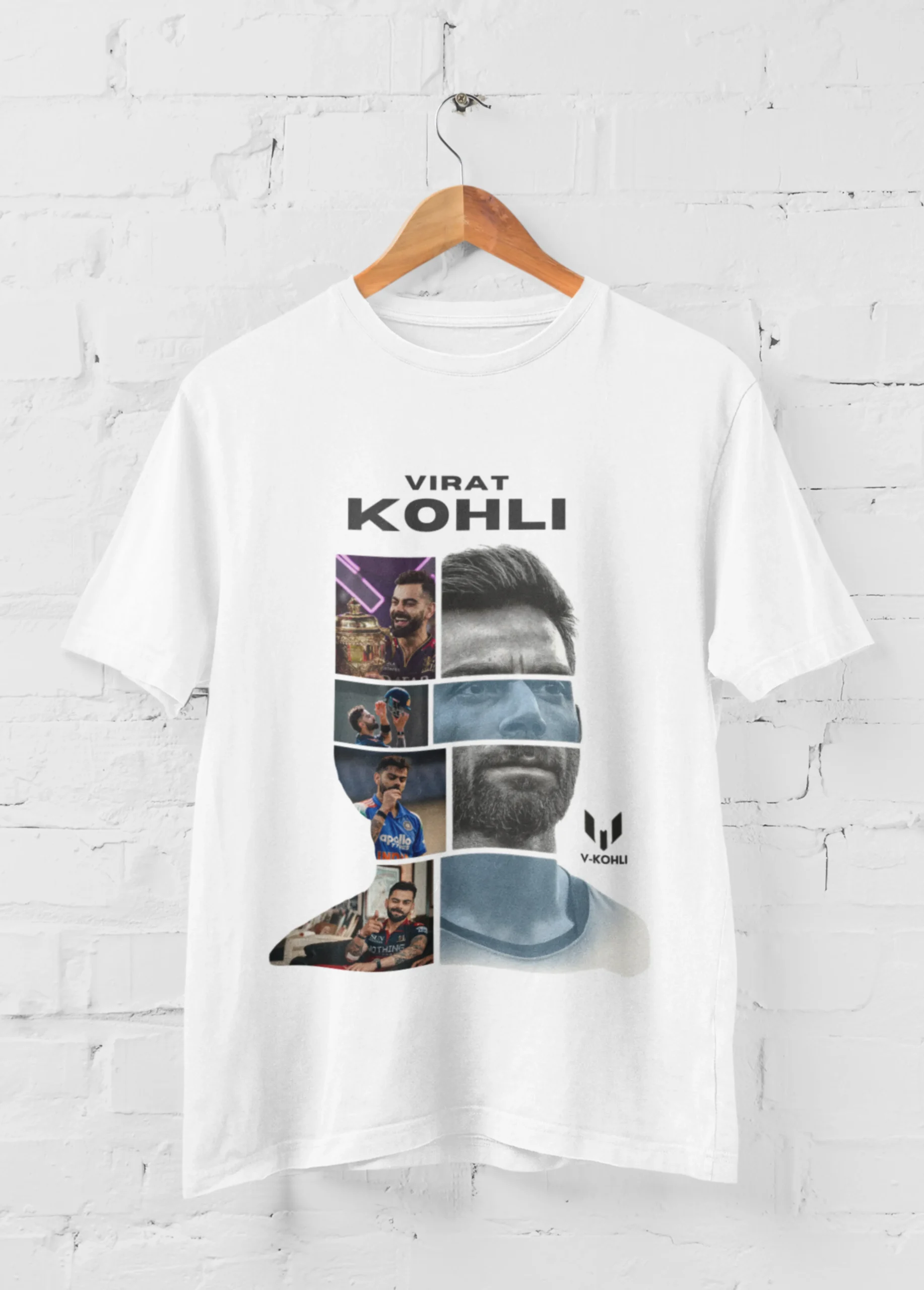 King Kohli Grunge Edition | Premium 180 GSM T-Shirt