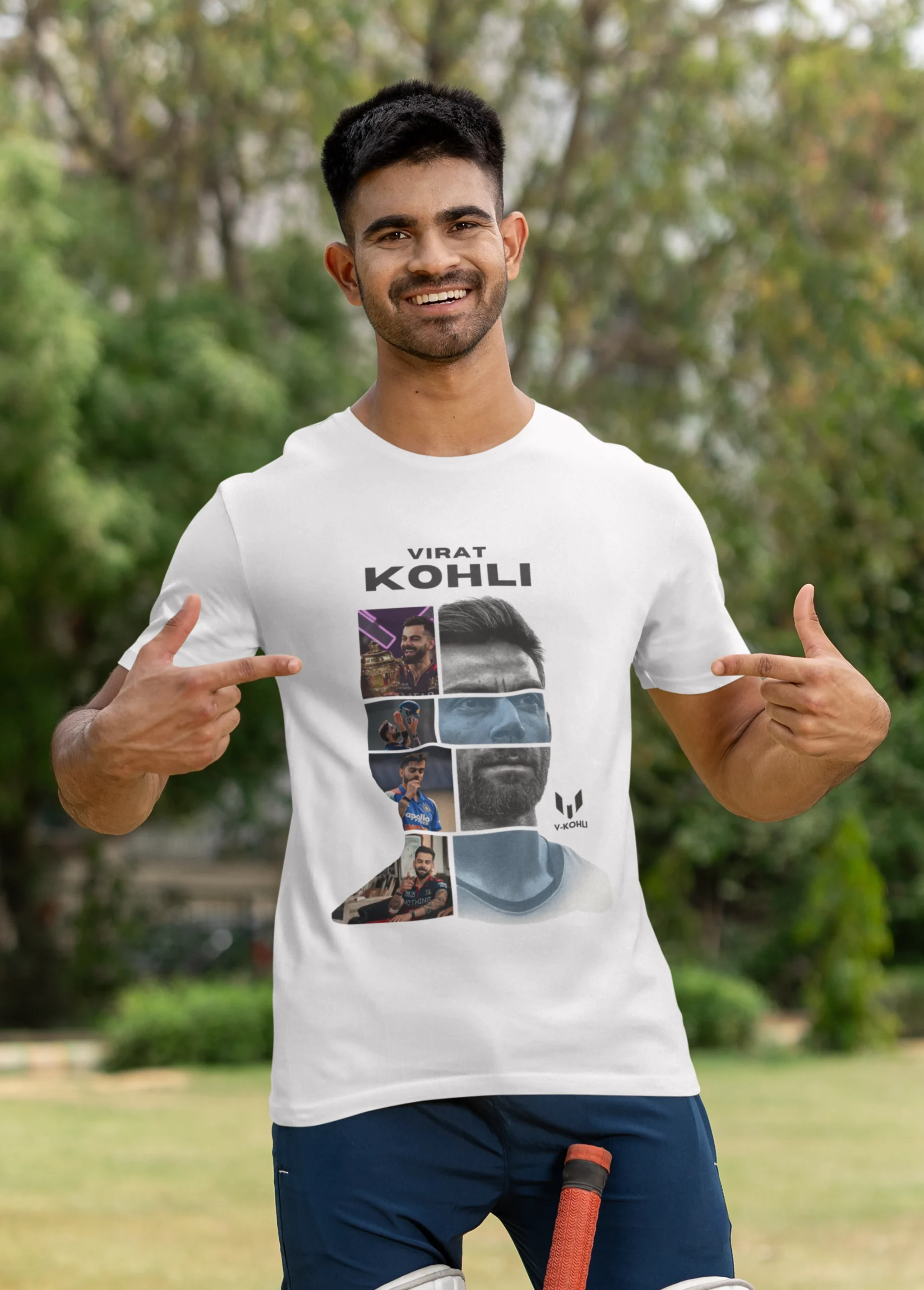 King Kohli Grunge Edition | Premium 180 GSM T-Shirt - Image 2