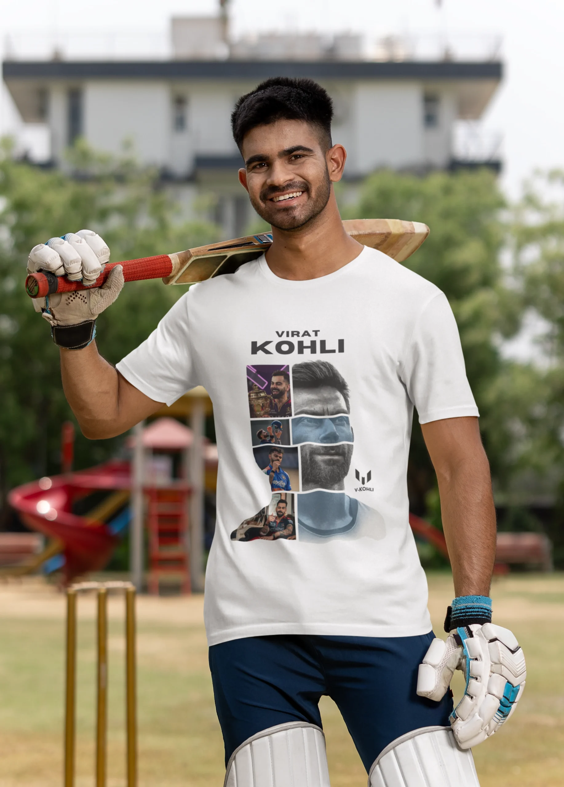 King Kohli Grunge Edition | Premium 180 GSM T-Shirt - Image 3